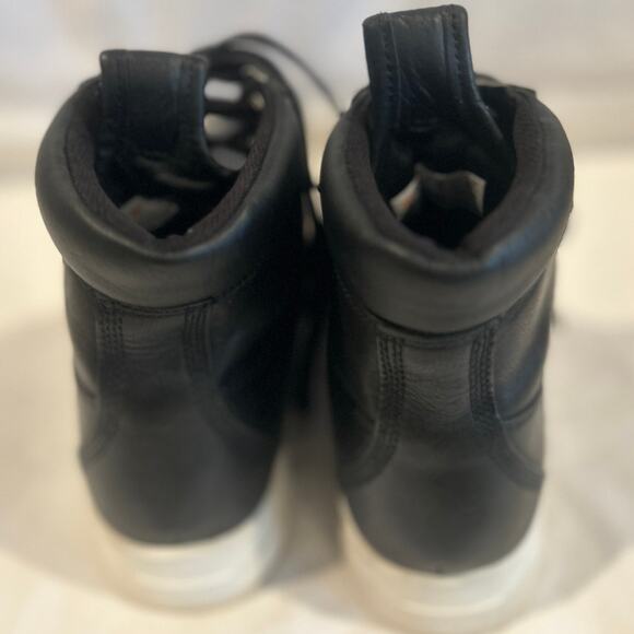 TIMBERLAND MAYLISS 6-INCH PU Leather Upper Platform/Flatform Lace Boot Black 9 - Picture 6 of 9